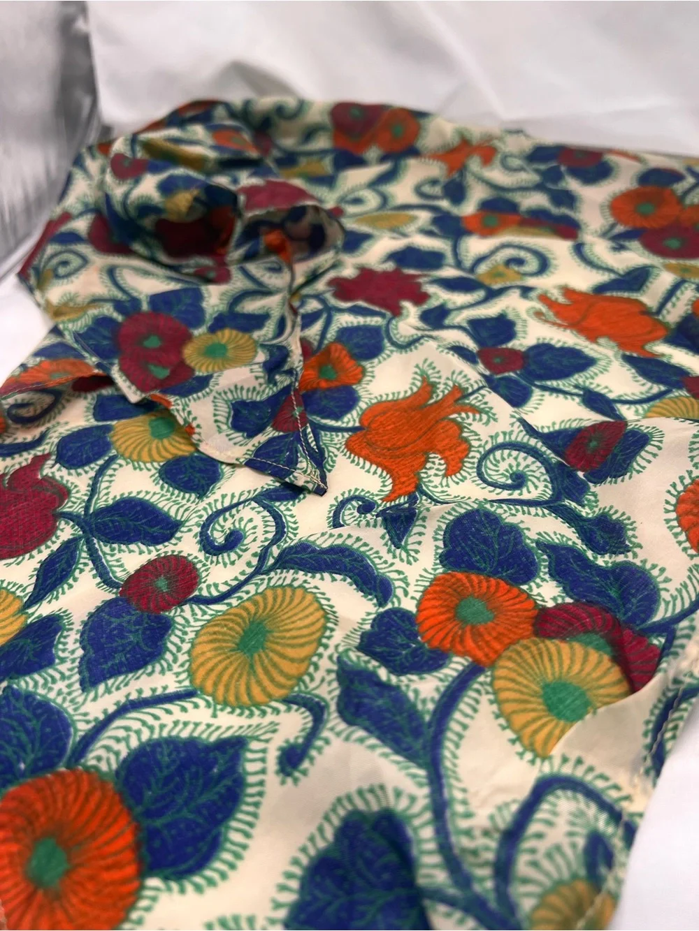 Floral Multi-Color Women's Scarf triangle shape